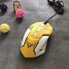 D.Va Pink Blue Ergonomic Gaming Computer Mouse Org InStock for Gamers - Cosparty