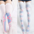 D.Va Thigh High Stockings for Overwatch Fans and Kawaii Gamers - Cosparty