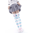 D.Va Thigh High Stockings for Overwatch Fans and Kawaii Gamers - Cosparty