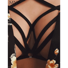 Elegant Diamond Shaped Chest Harness with Gothic Romantic Flair - Cosparty