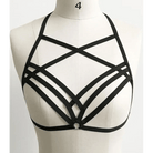 Elegant Diamond Shaped Chest Harness with Gothic Romantic Flair - Cosparty