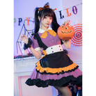 Elegant Halloween Themed Pastel Goth Lolita Dress for Kawaii Babes - Dresses