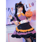 Elegant Halloween Themed Pastel Goth Lolita Dress for Kawaii Babes - Cosparty