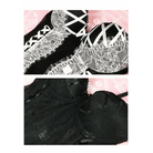 Elegant Lace and Tulle Bodysuit for a Princess - Like Style - Cosparty