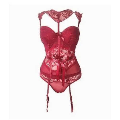 Elegant Lace Bra and Panty Set with Gorgeous Hand - Details Including Silk Ribbons - Cosparty