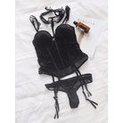 Elegant Lace Bra and Panty Set with Gorgeous Hand - Details Including Silk Ribbons - Cosparty