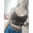 Elegant Lace Camisole for Versatile Styling - Cosparty