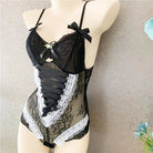 Elegant Lace Corset Bodysuit for a Princess - Like Transformation - Cosparty