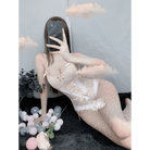 Elegant Lace Corset Bodysuit for a Princess - Like Transformation - Cosparty