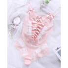 Elegant Lace Corset Bodysuit for a Princess - Like Transformation - Cosparty