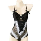 Elegant Lace Corset Bodysuit for a Princess - Like Transformation - Cosparty