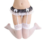 Sexy garter belt stockings hold up clips lace intimate lingerie wear bedroom by ddlg playground