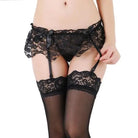 Elegant Lace Garter Belts with Elastic Waistband and Quality Straps - Cosparty