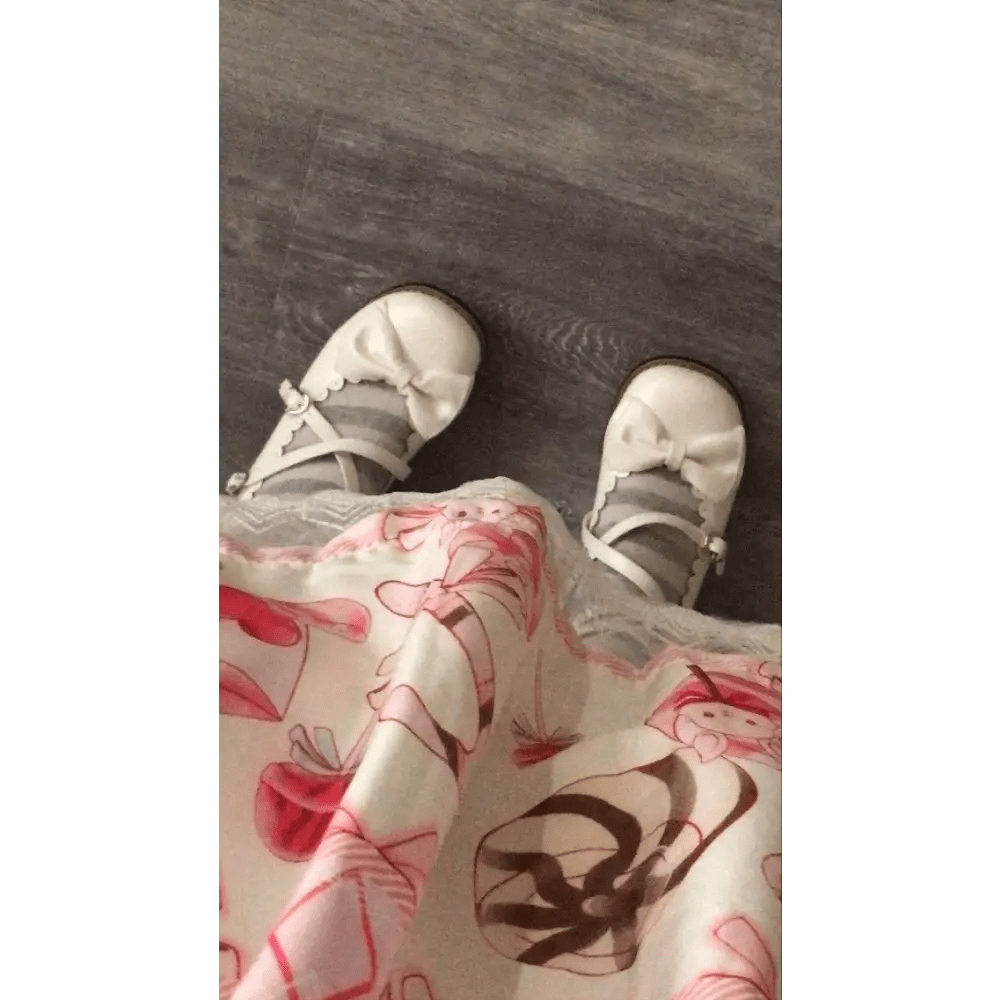 Elegant Lolita Shoes with Comfy Low Heel and Secure Buckle - Cosparty