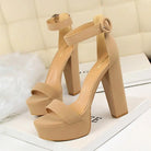 Elegant Square Heel Baby Doll Heels for a Kawaii Look in Stock - shoes