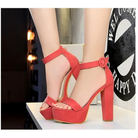 Elegant Square Heel Baby Doll Heels for a Kawaii Look in Stock - shoes