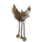 Elegant Steampunk Hair Accessory with Copper and Brass Design - Accessories