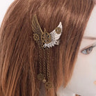 Elegant Steampunk Hair Accessory with Copper and Brass Design - Accessories