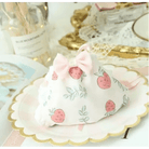 Elegant Strawberry Panties with Exquisite Details - Cosparty