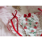 Elegant Strawberry Panties with Exquisite Details - Cosparty