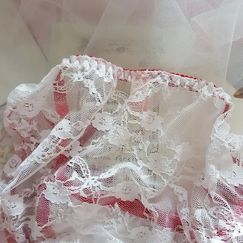 Elegant Strawberry Panties with Exquisite Details - Cosparty