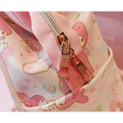 Elegant White Pink Bunny Backpack for Quality and Durability - backpack