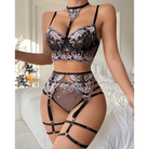 Enamored Lingerie Set for Playful Charm and Pastel Goth Allure - Cosparty