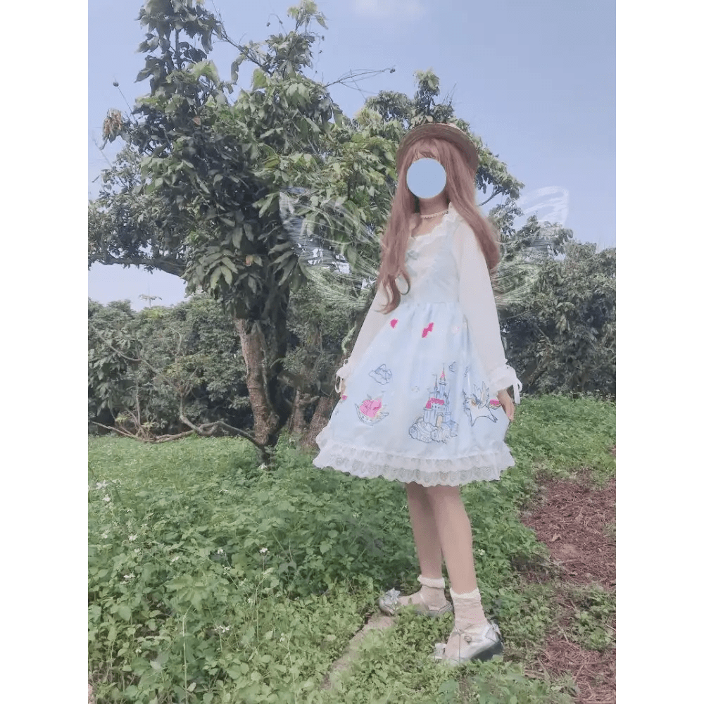 Enchanted Kingdom Traditional Lolita Dress for Young Princesses - Cosparty