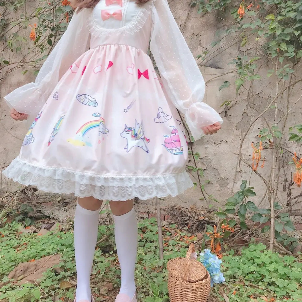 Enchanted Kingdom Traditional Lolita Dress for Young Princesses - dress