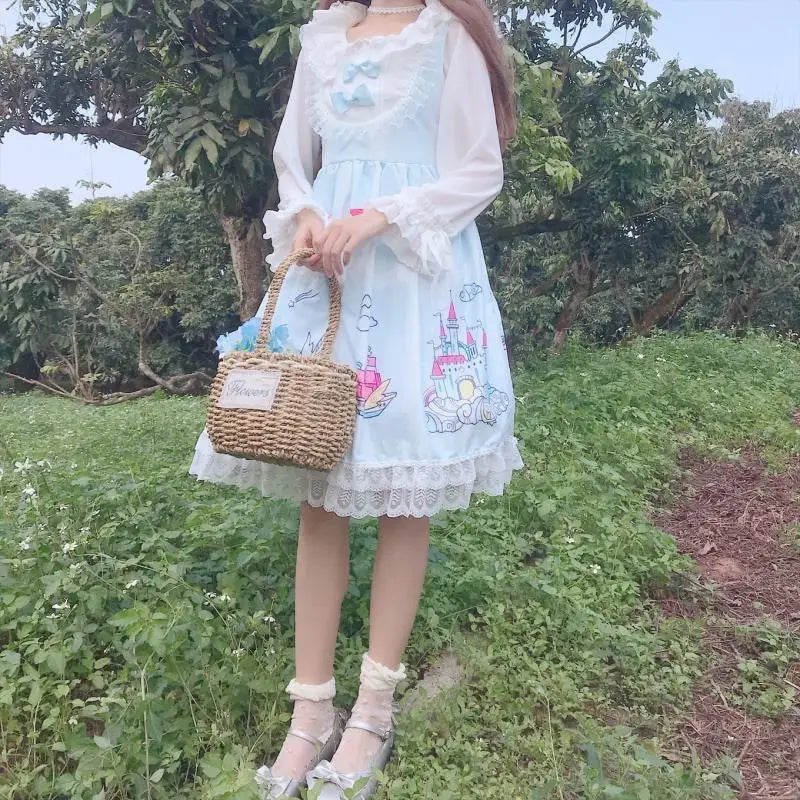 Enchanted Kingdom Traditional Lolita Dress for Young Princesses - dress