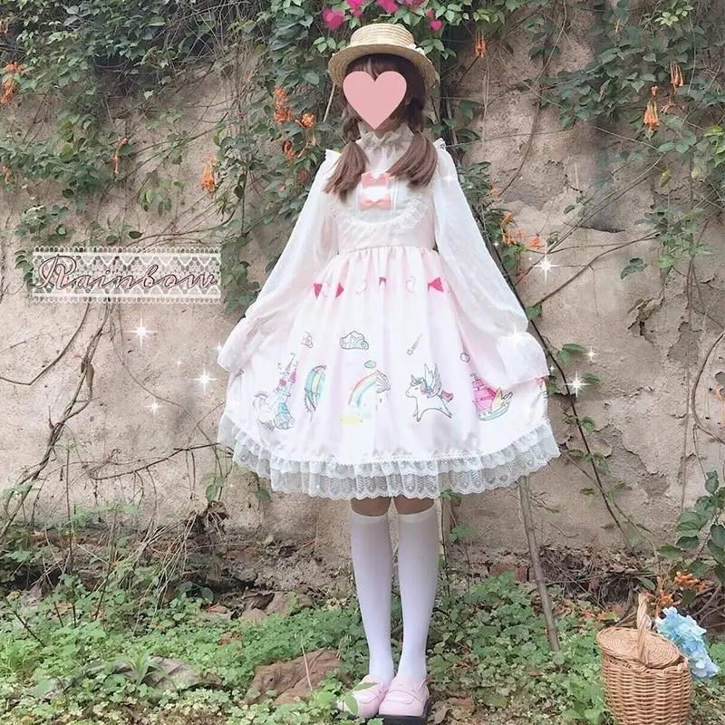 Enchanted Kingdom Traditional Lolita Dress for Young Princesses - Cosparty