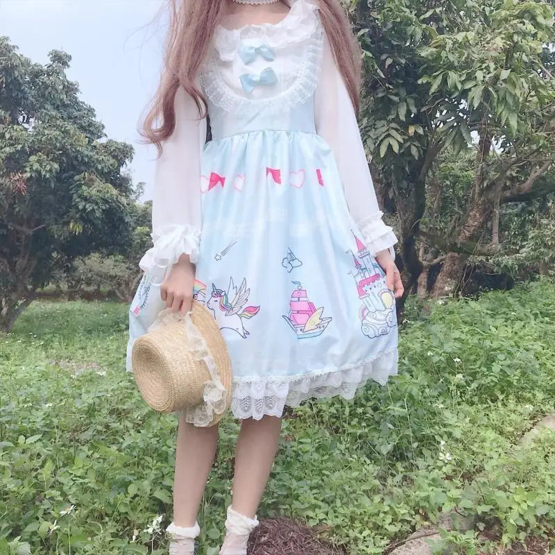 Enchanted Kingdom Traditional Lolita Dress for Young Princesses - dress