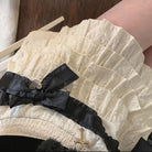 Enchanting Lace Cake Skirt in Classic Color Palette for a Dreamy Look - Cosparty