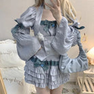 Enchanting Lace Cake Skirt in Classic Color Palette for a Dreamy Look - Cosparty