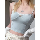 Ethereal Blue Rosebud Cami for Fairycore Enthusiasts