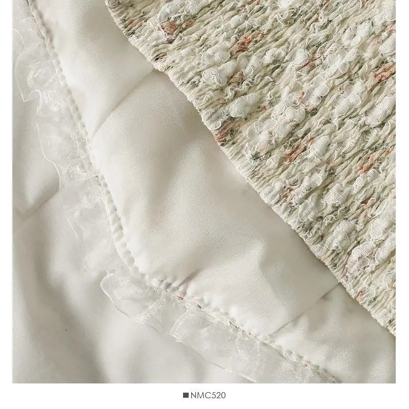 Ethereal Floral Camisole Inspired by Vintage French Film Elegance - shirt