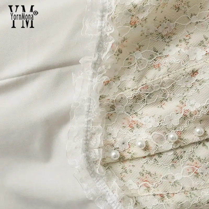 Ethereal Floral Camisole Inspired by Vintage French Film Elegance - shirt