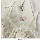 Ethereal Floral Camisole Inspired by Vintage French Film Elegance - Cosparty