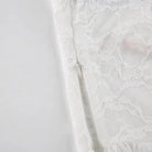 Ethereal Lace and Ribbon Bustier Crop Top - Cosparty