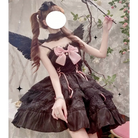 Angel Assembly Lolita Dress - Black Pink / S - dress