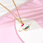 Exceptionally Adorable Holiday Necklaces for Unique Holiday Style - necklace