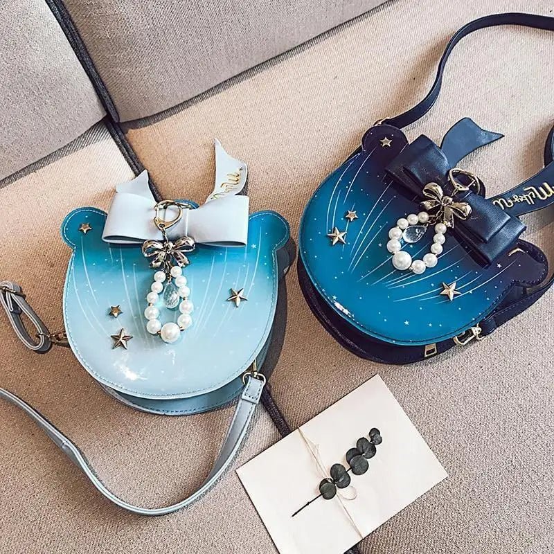 Exquisite 3D Jellyfish Lolita Purse with Luxurious Details - Cosparty