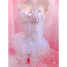 Exquisite Lace and Tulle Bride Bodysuit for Elegant Princess Looks - Cosparty