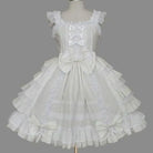 Exquisite Royal Victorian Lolita Dress with Luxurious Detailing - White / S - Dress