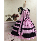 Exquisite Royal Victorian Lolita Dress with Luxurious Detailing - Dress