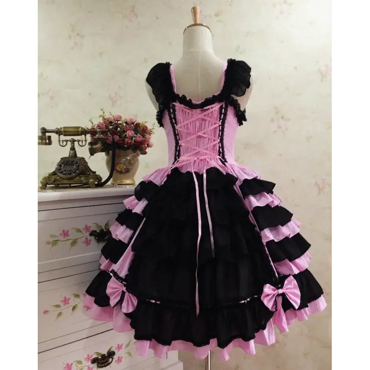 Exquisite Royal Victorian Lolita Dress with Luxurious Detailing - Dress