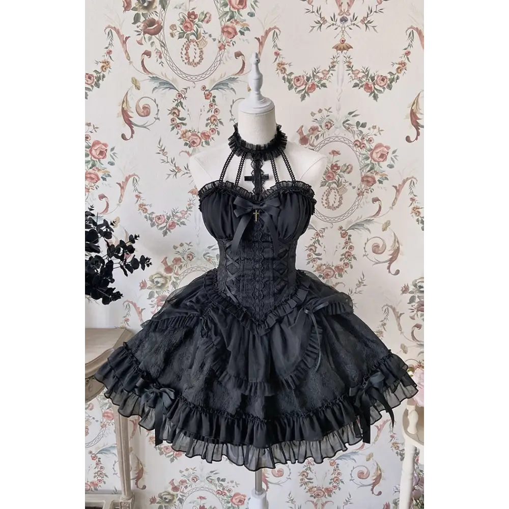 The Queen Of Lolitas Dress - Black / XS - dress