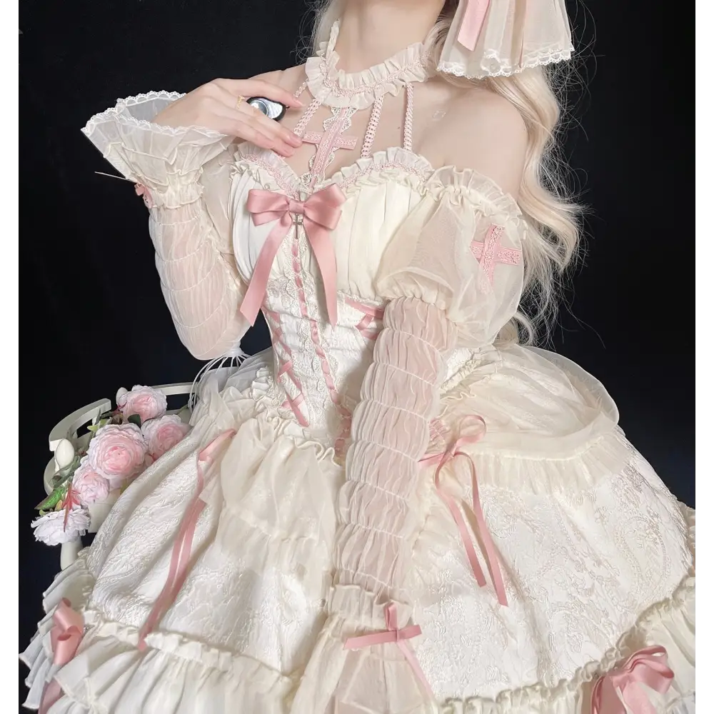 Exquisite Royal Victorian Lolita Dress with Luxury Detailing - dress