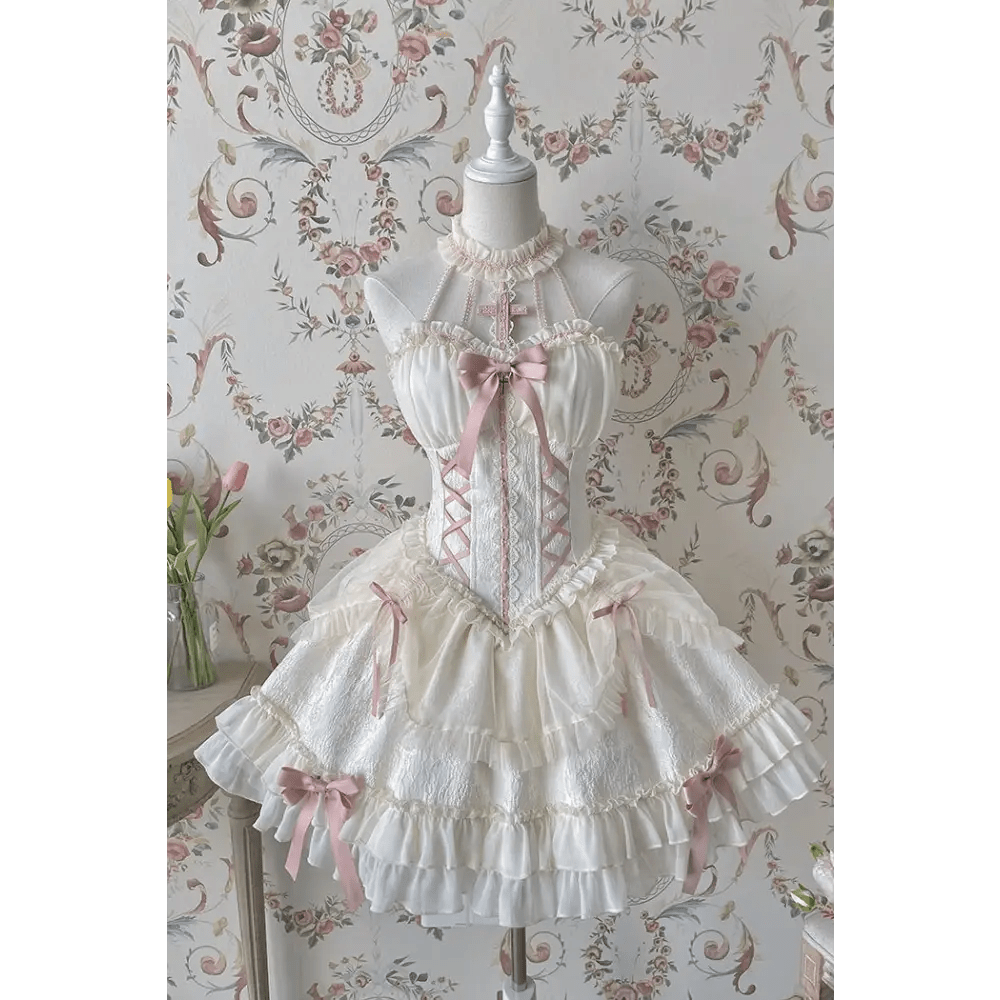 Exquisite Royal Victorian Lolita Dress with Luxury Detailing - Cosparty