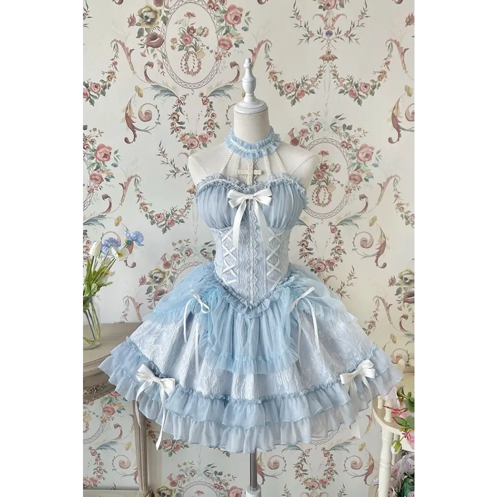 The Queen Of Lolitas Dress - Blue / XS - dress